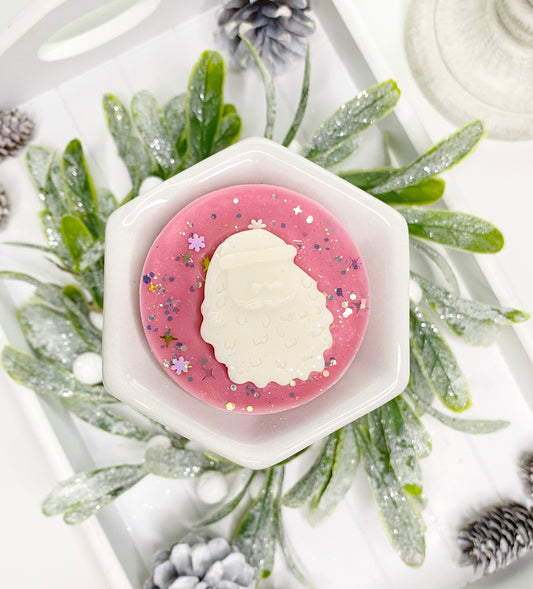 ‘Dark Plum & Sandalwood’ Santa Pot