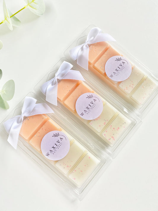 ‘Marshmallow & White Peach’ Snap Bar