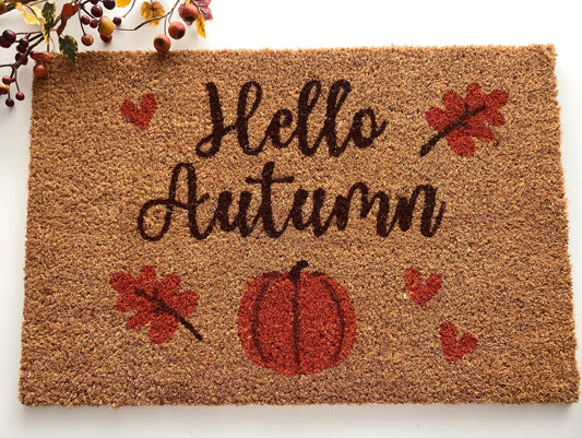 Hello Autumn Doormat